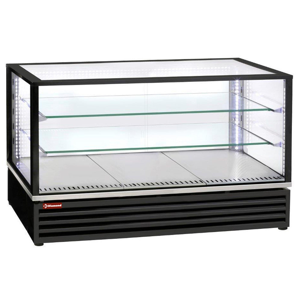Kyldisplay, EN eller GN, ventilerad, 3 nivåer, SVART