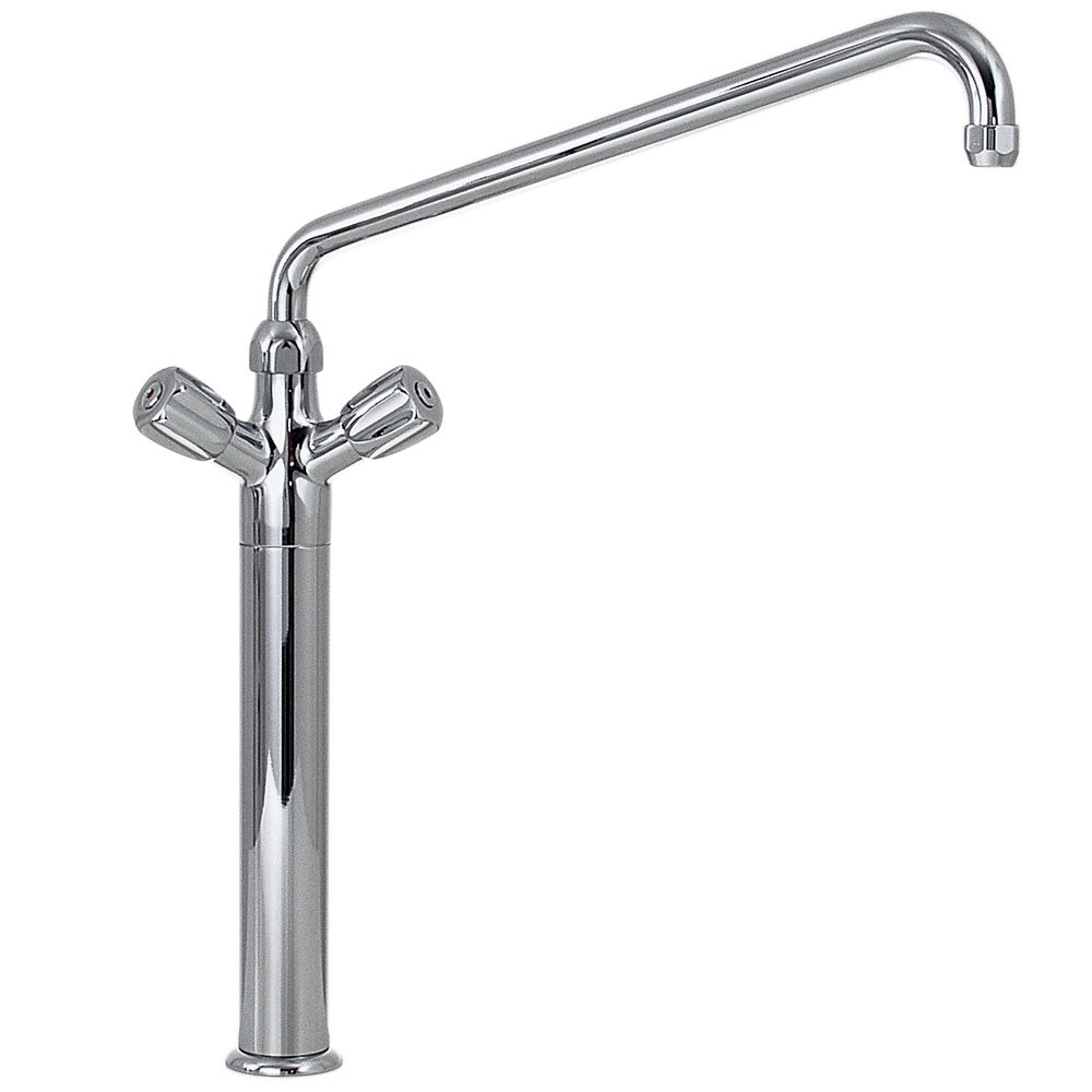 Piedestal med blandare "big flow" "Heavy-Duty" (utgång MONO)