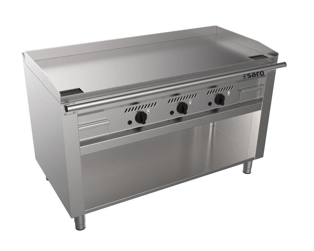 SARO Gas Teppanyaki Grill med öppet stativ modell TED3/140 G