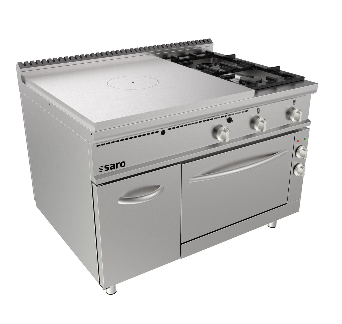 SARO Spisplatta elektrisk ugn + 2 brännare + dörr LQ modell LQ / TPG6LE