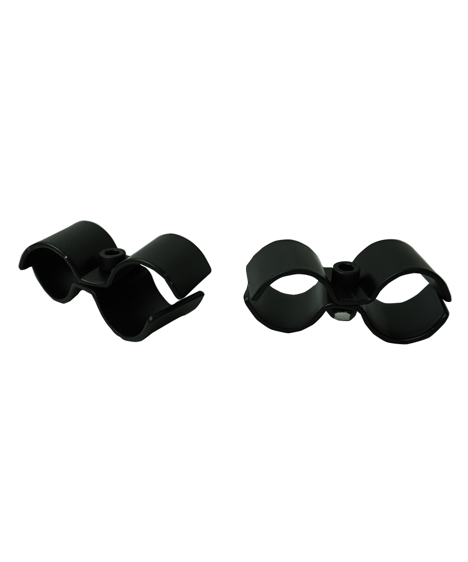 SET MED 2 STÅNGKLÄMMOR SVART FÖR 7530.0025-0030-0035-0040
