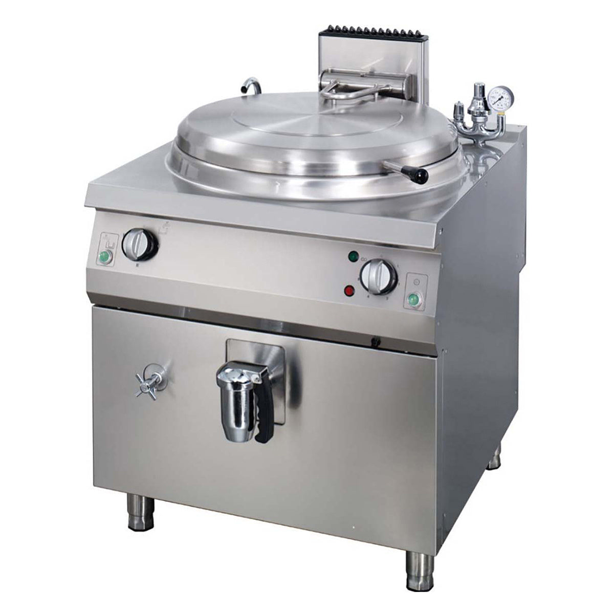 Premium tippbar gryta - 120L - Indirekt - 90cm djup - Gas