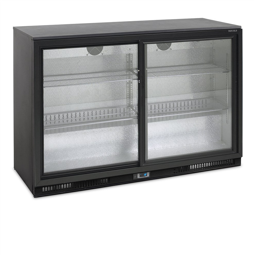 Backbar / Bar kyl - 2 skjutdörrar i glas - BA30S-2
