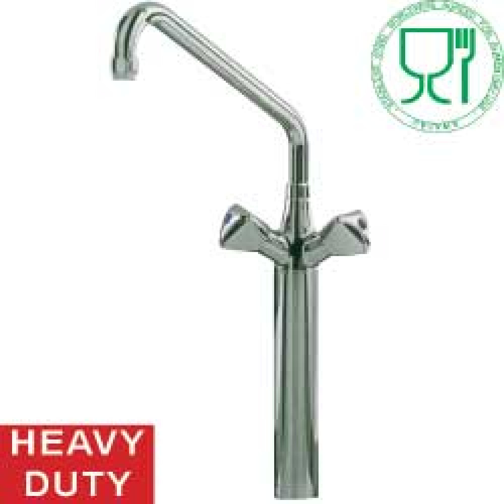 Piedestal med blandare "big flow" "Heavy-Duty"