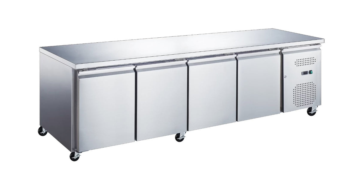 Kylbord - 553 liter - 223 cm - 4 dörrar