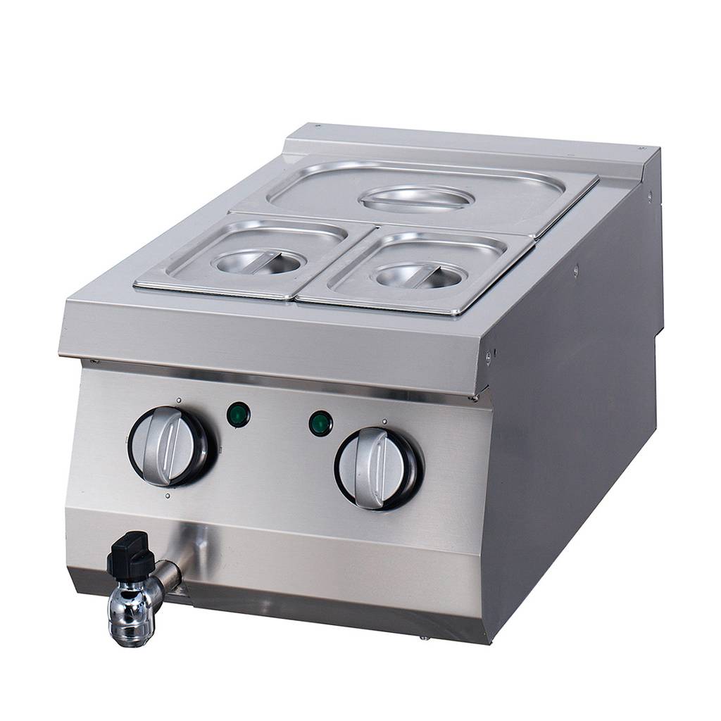 Kraftigt Bain Marie - Enkel enhet - 70 cm djup - Elektrisk