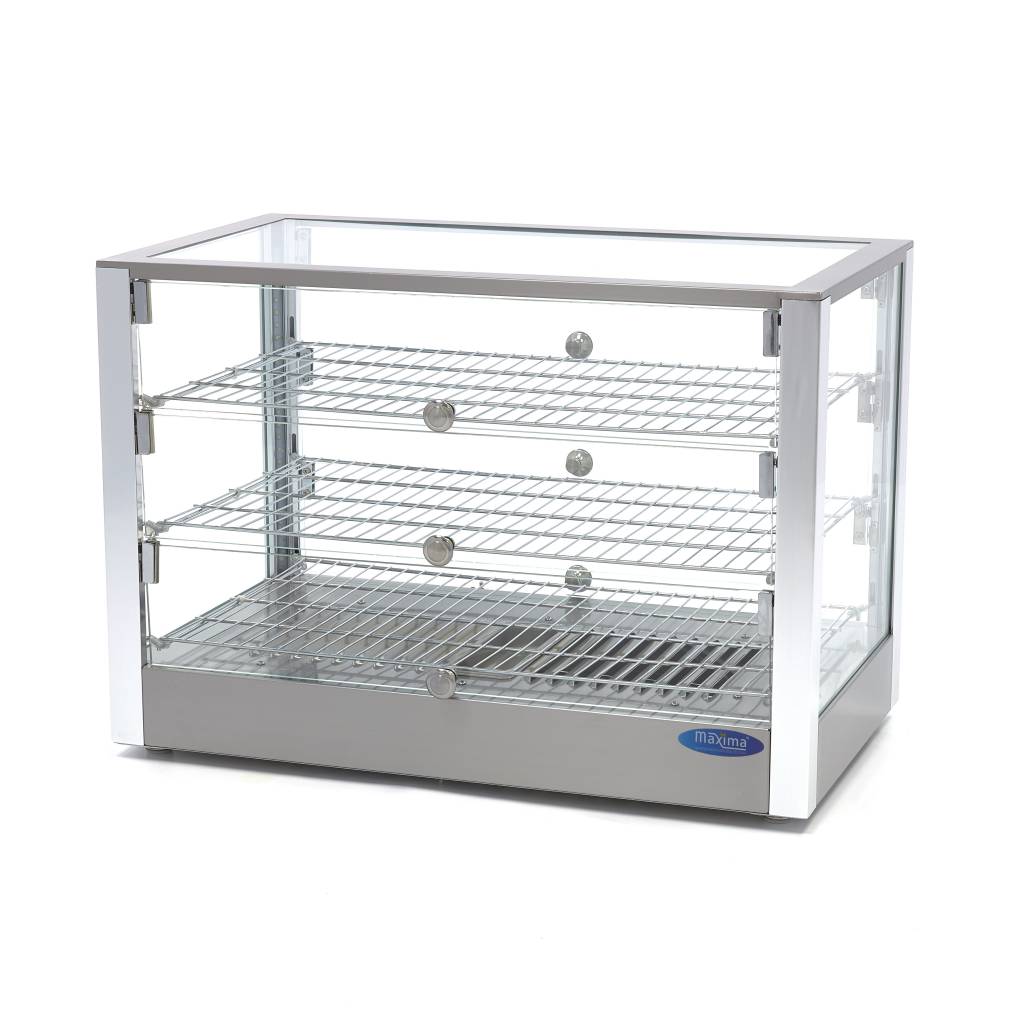 Värmeskåp - Värmedisplay - 115L - 70cm - 3 hyllor