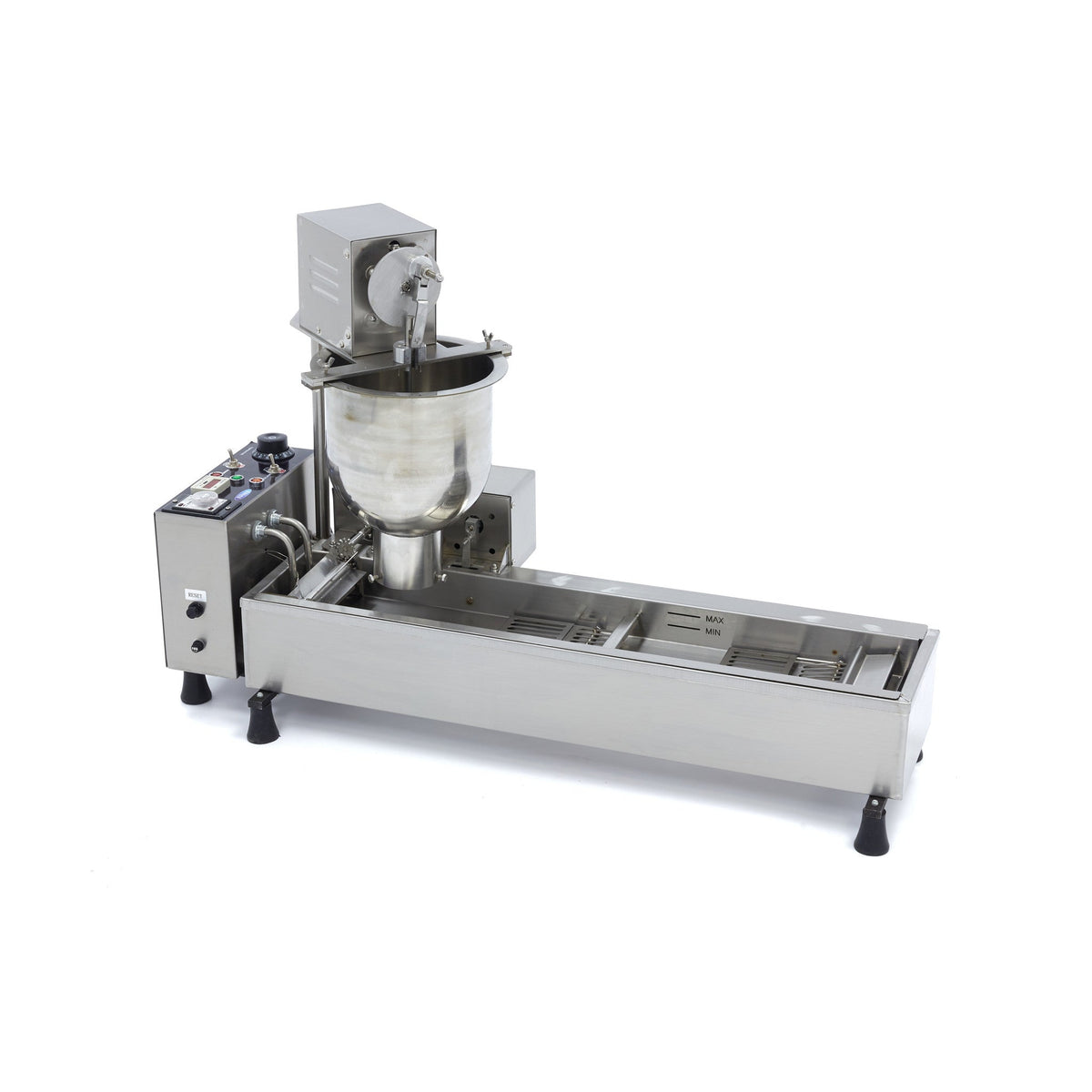 Munkmaskin - 500 munkar/h - Automatisk - fritös med roterande system