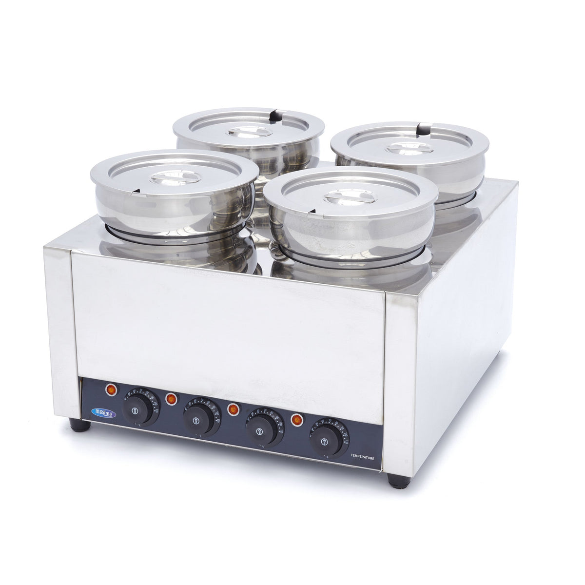 Varm gryta - 4 pannor - 4 x 5L