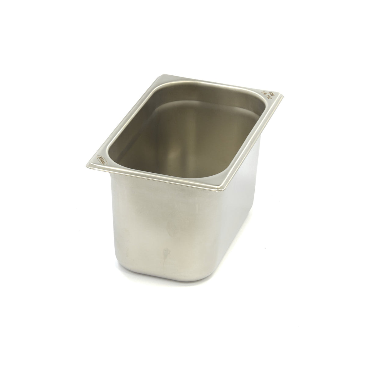 Gastronormbehållare - 3 st - 1/4 GN - 15 cm djup - rostfritt stål