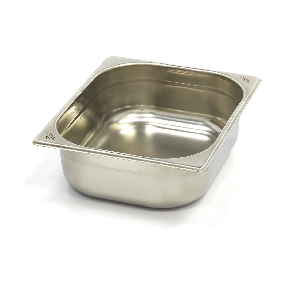 Gastronormbehållare - 3 st - 1/2 GN - 10 cm djup - Rostfritt stål