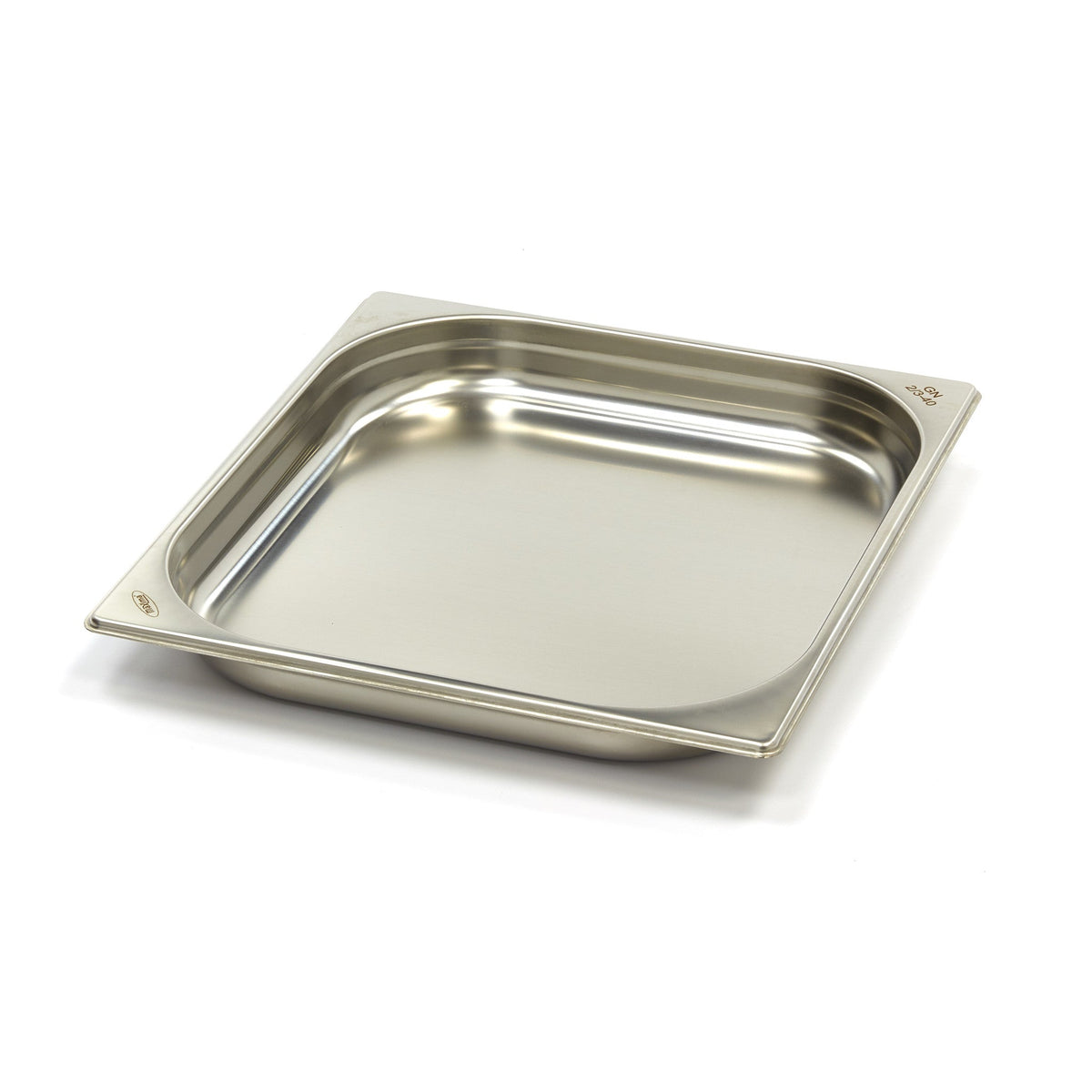 Gastronormbehållare - 3 st - 2/3 GN - 4 cm djup - Rostfritt stål
