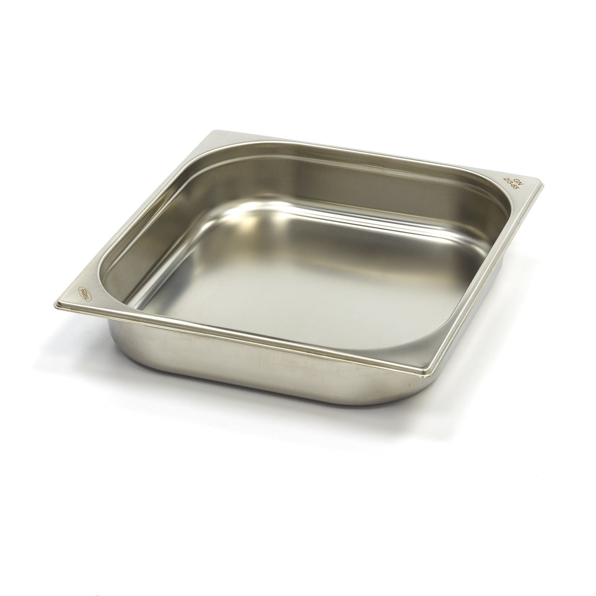 Gastronormbehållare - 3 st - 2/3 GN - 6,5 cm djup - rostfritt stål