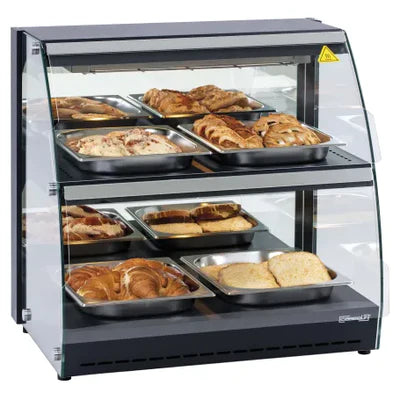 Värmeskåp / Vitrine - Självbetjäning - 100 liter