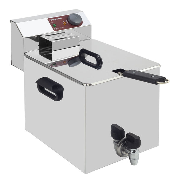 Elektrisk bordsfritös 8 liter + kran