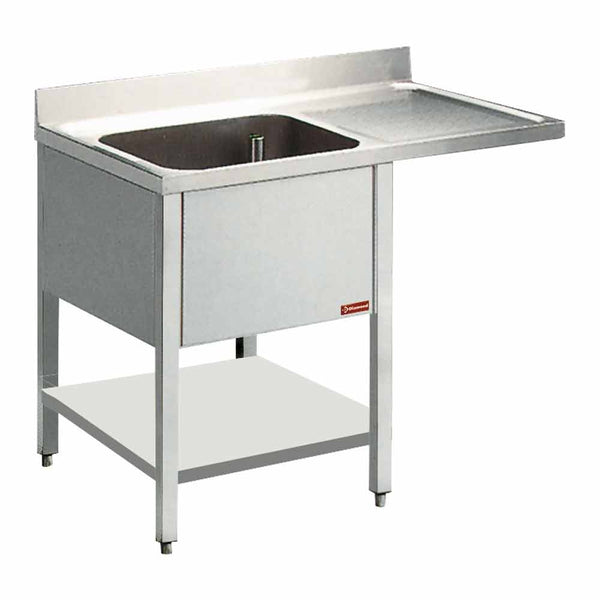 Diskbänk 1 tank och 1 avloppsyta