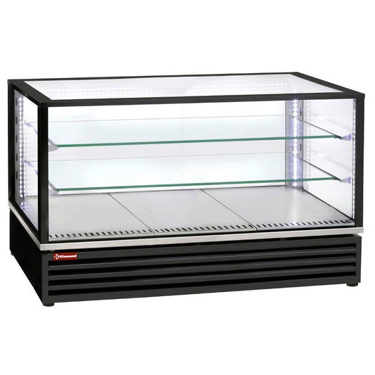 Kyldisplay, EN eller GN, ventilerad, 3 nivåer, SVART