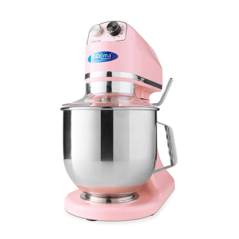 Mixer - 7 liter - Upp till 2 kg deg - Rosa