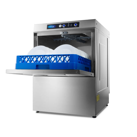 Diskmaskin för underbänk - 50 x 50 cm - med sköljmedelspump - 400V