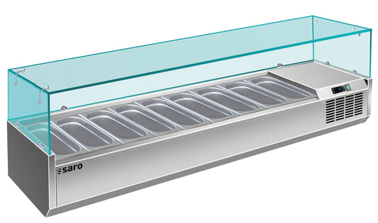 SARO Kylskåpsdisplay - 1/3 GN modell VRX 2000/380