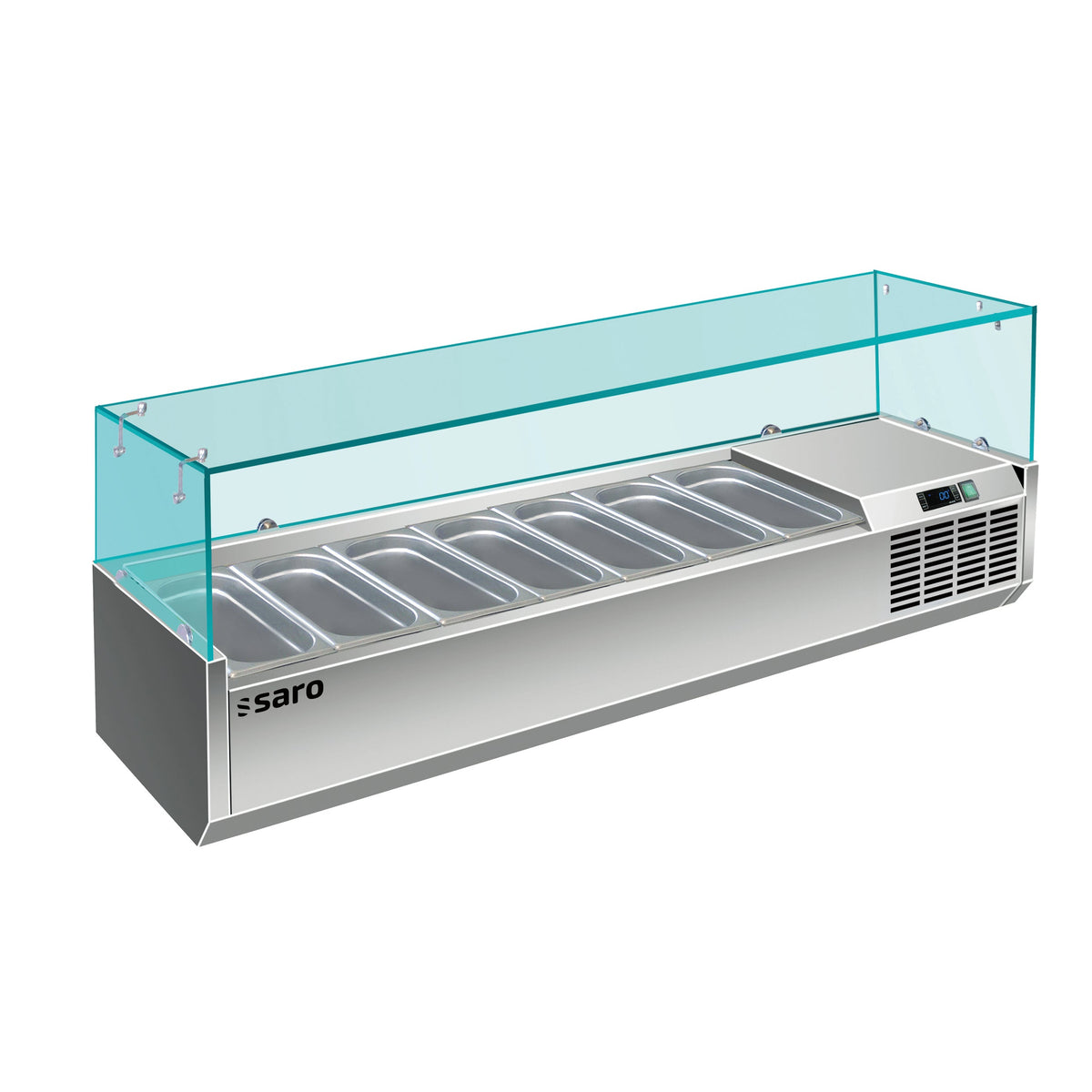 SARO Kylskåpsdisplay - 1/4 GN modell VRX 1600/330