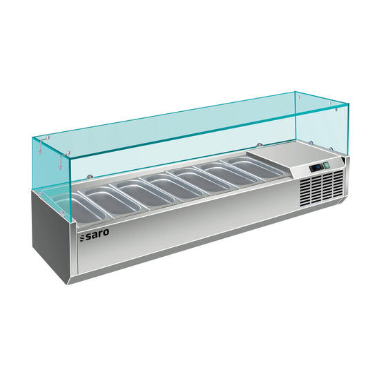 SARO Kylskåpsdisplay - 1/4 GN modell VRX 1600/330