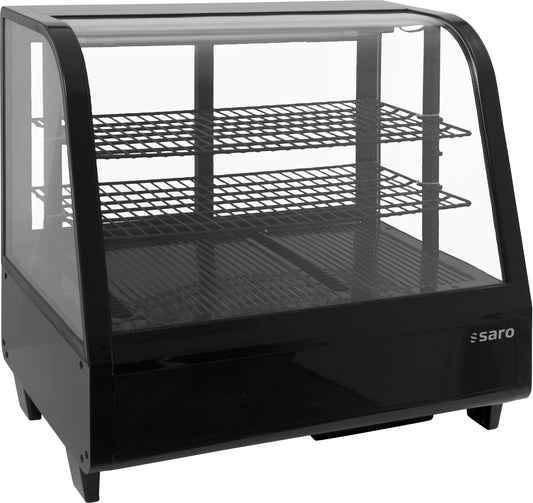 SARO Kylskåpsdisplay, 100 liter, modell KATRIN svart