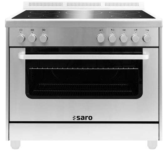 SARO Semiprofessionell induktionshäll modell TS95IND61X silver