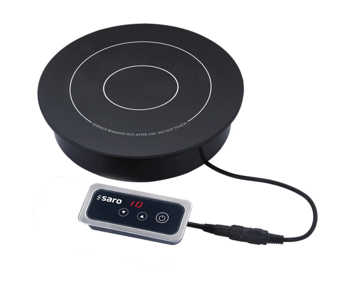SARO Inbyggd Induktionsspis - rund - modell EVA