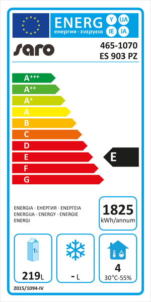 SARO Pizzabänk modell ES 903 PZ