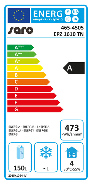 SARO Pizzabänk modell EPZ 1610 TN