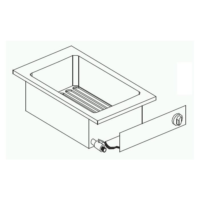 Fritös - Drop In - 1 X 10 liter