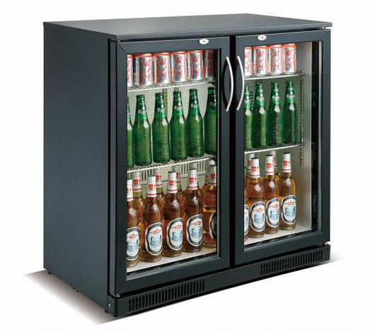 KYLKÅP BACKBAR SVART 2 DÖRRAR