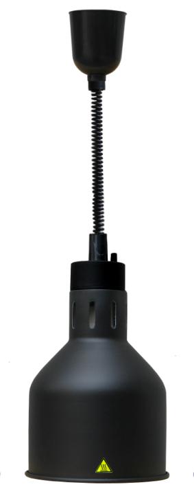 CS TELESKOPISK VÄRMELAMPA CH-01 SVART