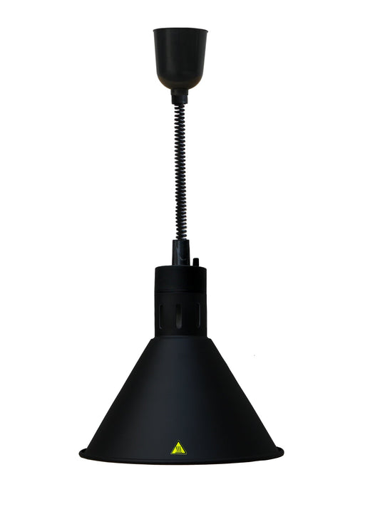 CS TELESKOPISK VÄRMELAMPA CH-02 SVART