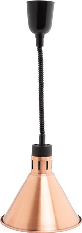 CS TELESKOPISK VÄRMELAMPA KOCKAR HEAT-02 RÖD BRONS