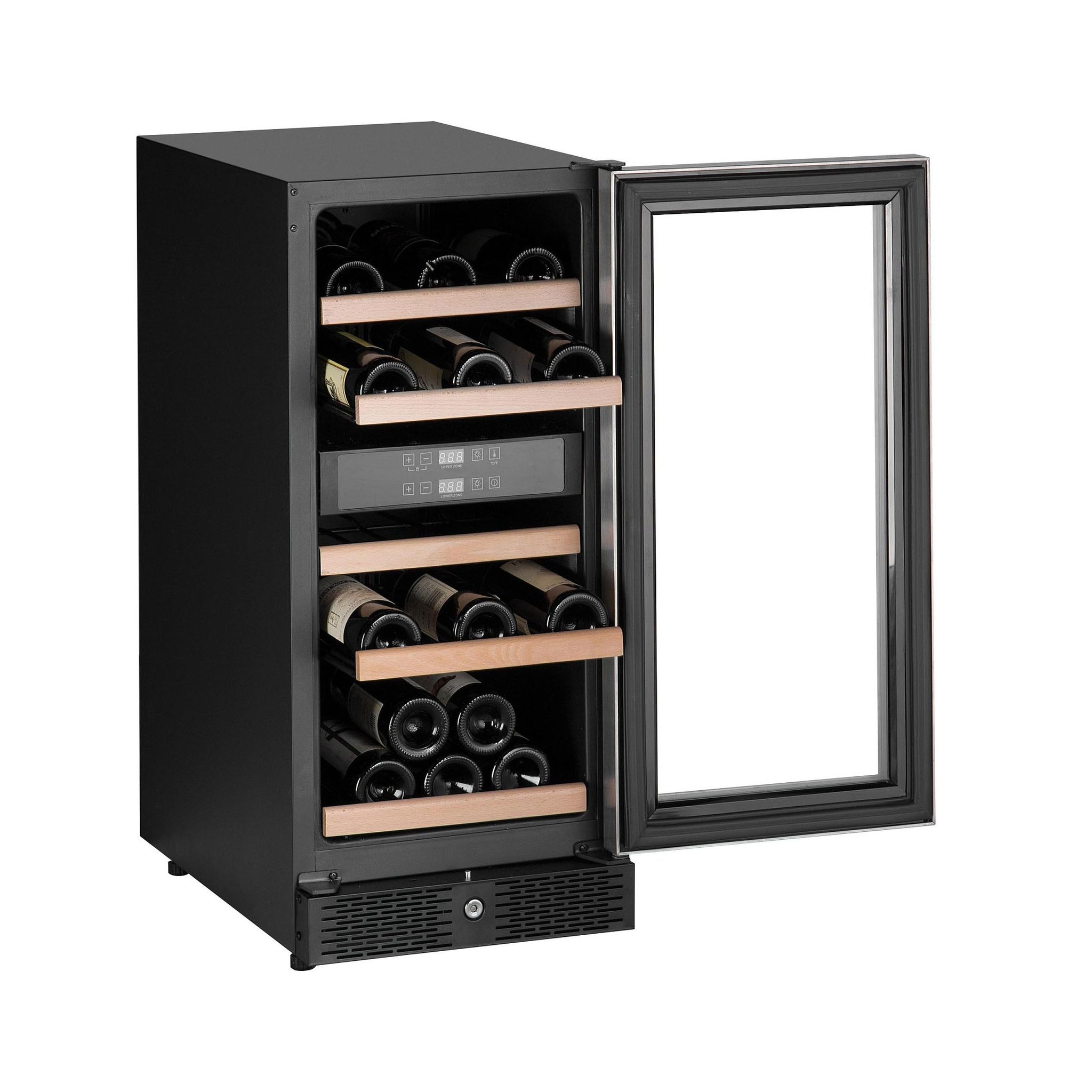 Vinkylskåp - 22-27 flaskor - 2 temperaturzoner