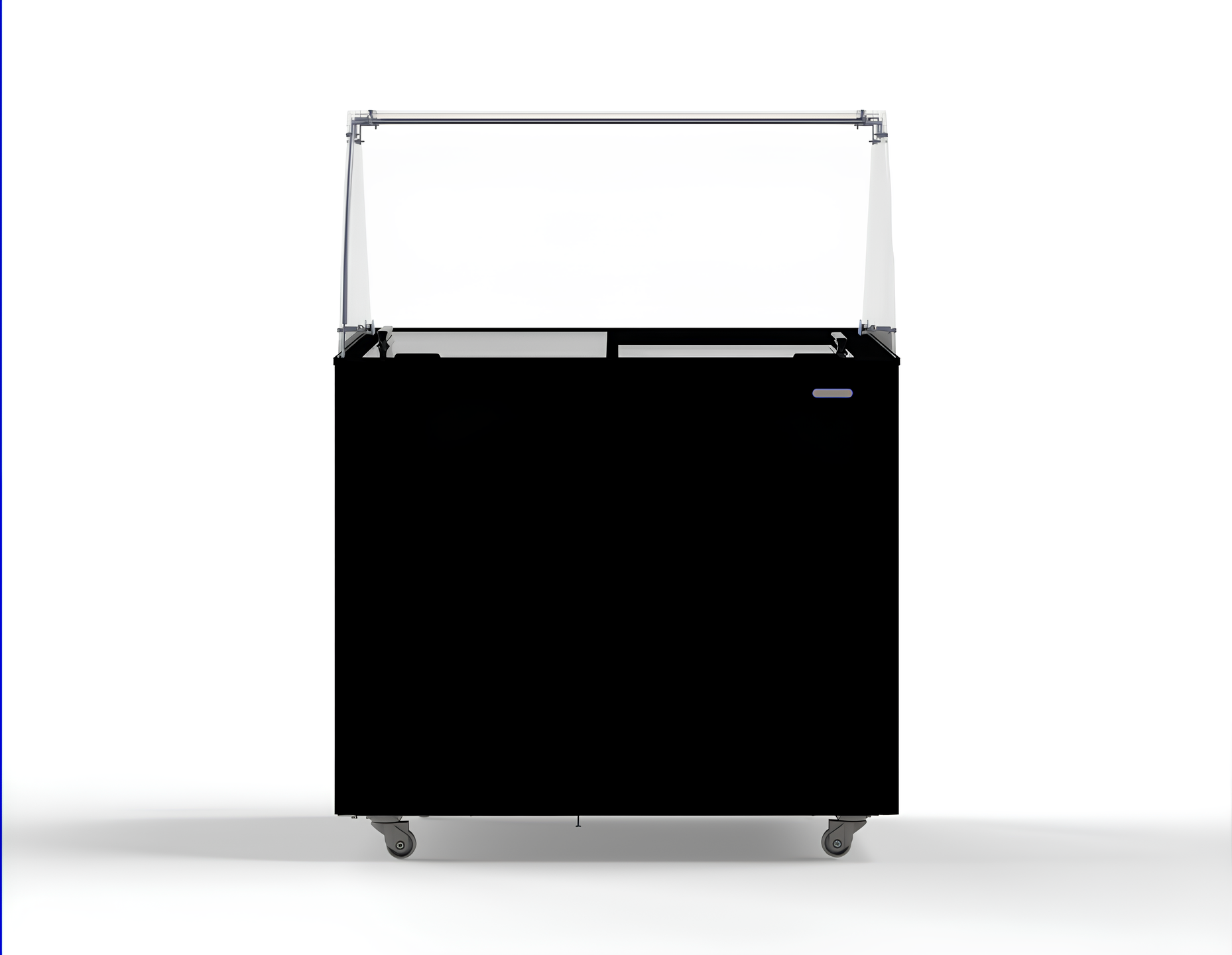 Glassdisk - svart - 6 x 5 liter