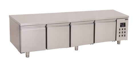 Kylbänk - Pro Line - GM 1/1 - 4 dörrar - 60 cm hög - 700 mm djup