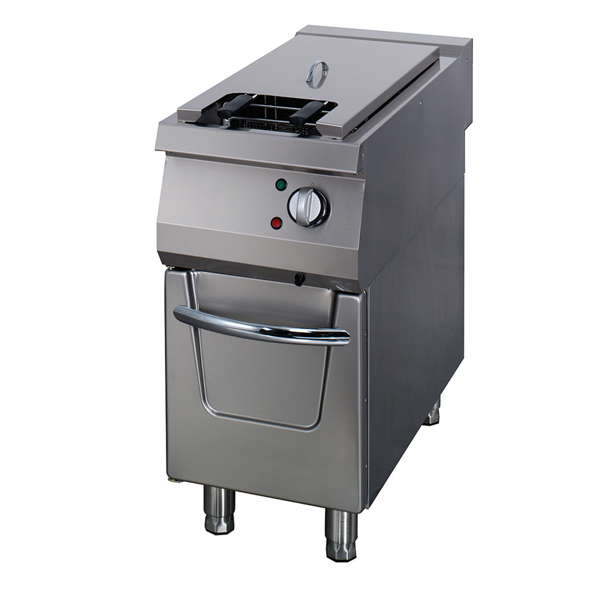 Premium fritös - 1 x 22L - Enkel enhet - 90 cm djup - med avtappningskran - elektrisk - 18 kW