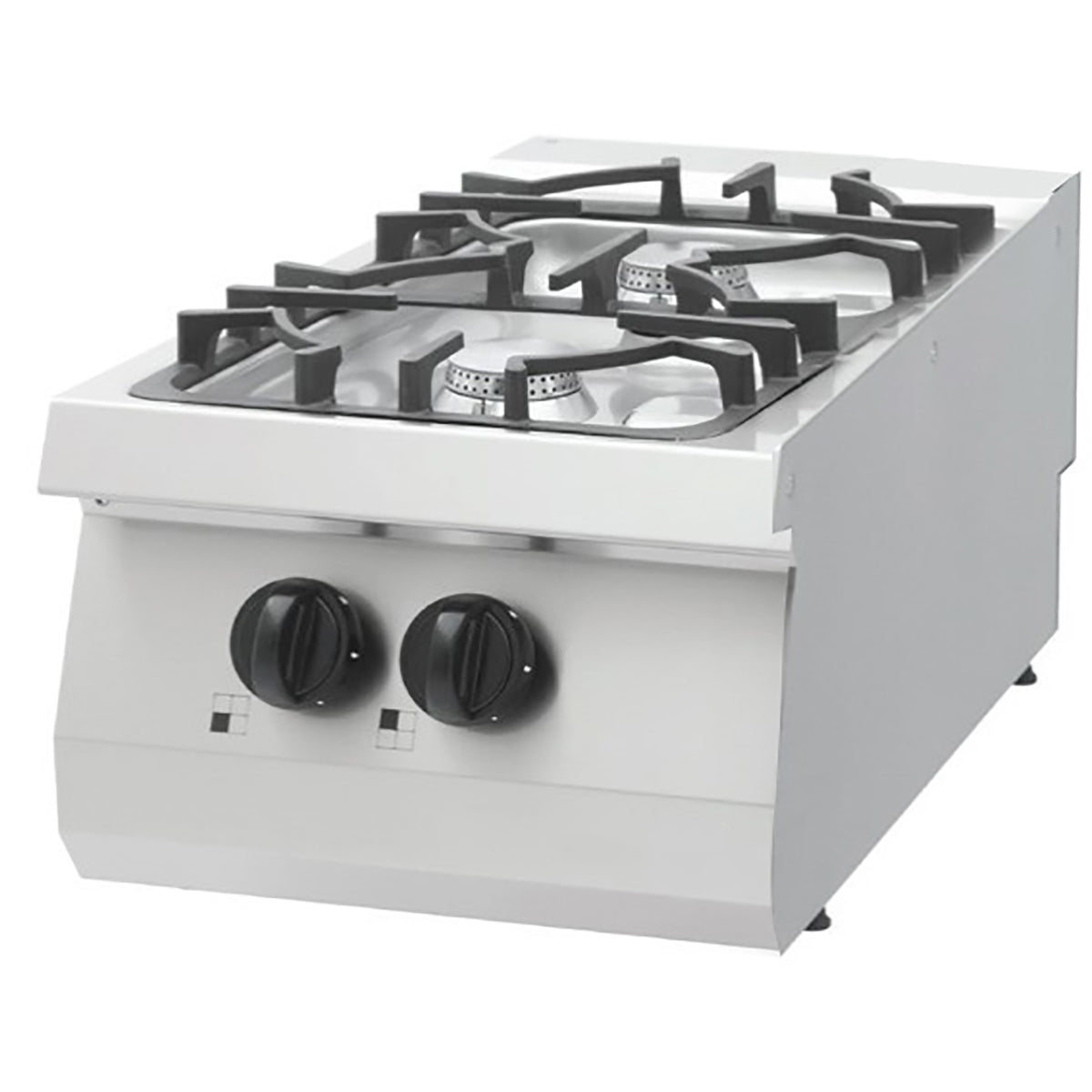 Kraftig spis - 2 brännare - 15 kW - Gas