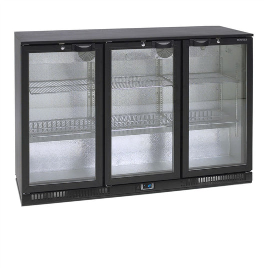 Backbar / Bar kyl - 3 glasdörrar - BA31H