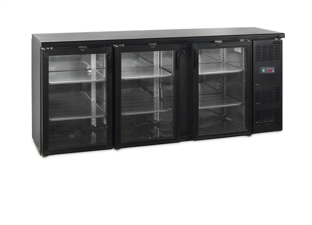 Backbar / Bar kyl - 3 glasdörrar - CBC310G