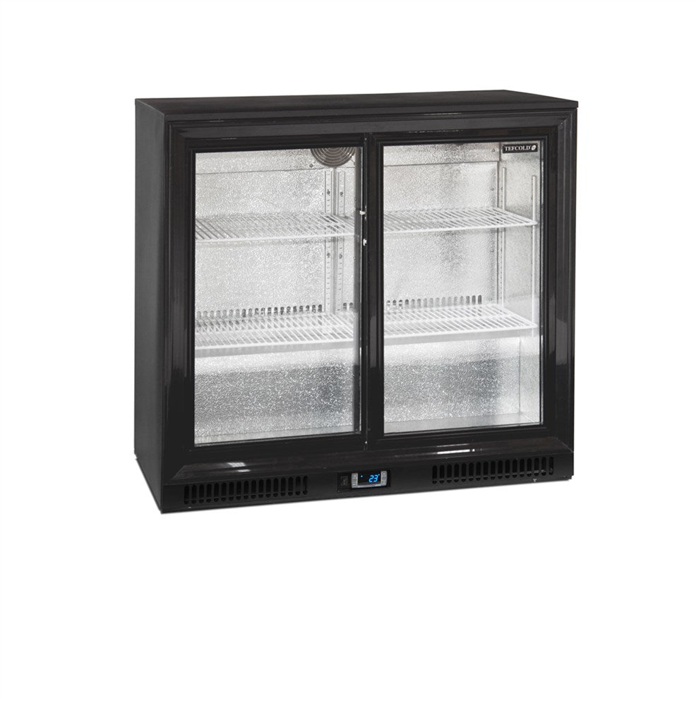 Backbar / Bar kyl - 2 skjutdörrar i glas - DB200S