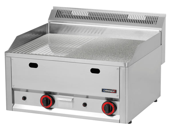 Gasgrillplatta Räfflade krom 99