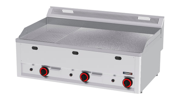 Gasgrillplatta Räfflade krom 99