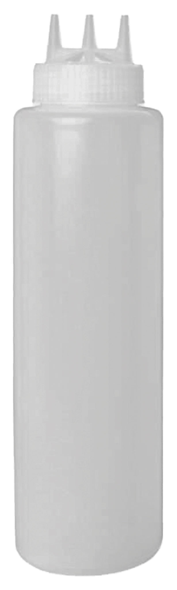 3 munstycken Klämflaska