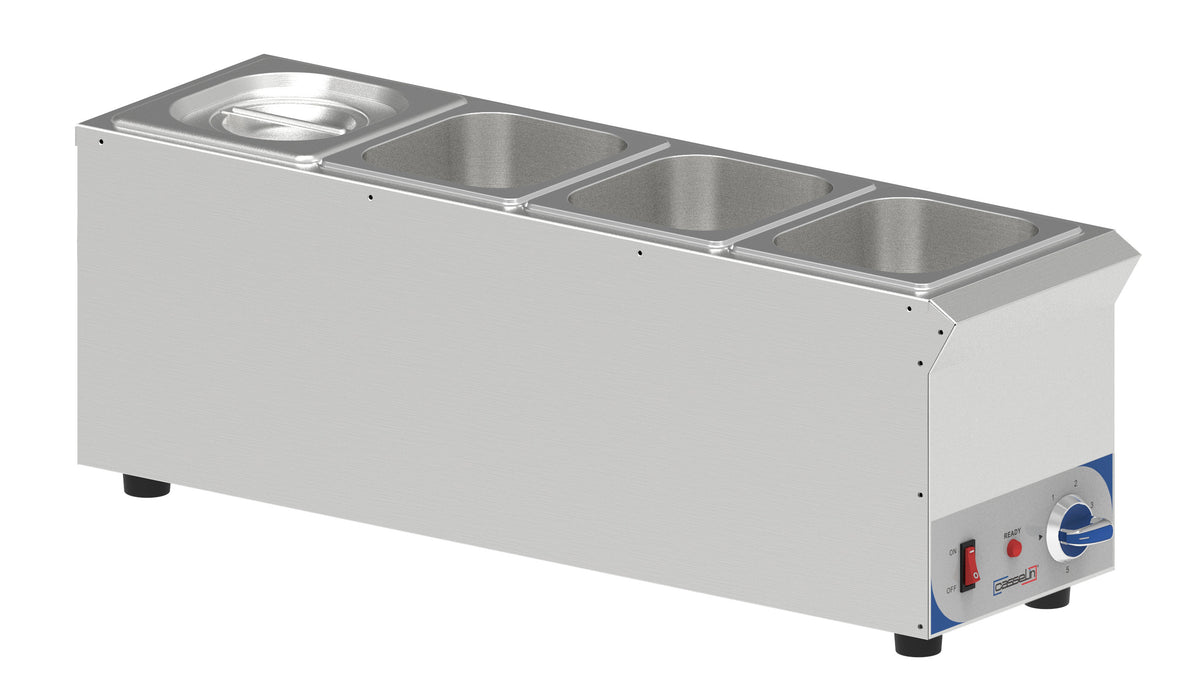 Bain-marie för sås 4 x GN 1/6 - Kompakt