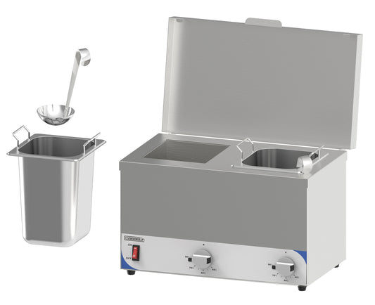 Bain-marie för sås - Kompakt 2 tankar