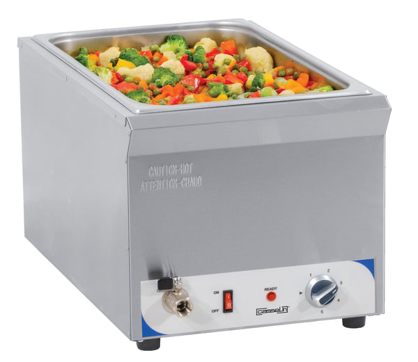 Bain-marie med avloppskran GN 1/1 - 200 mm